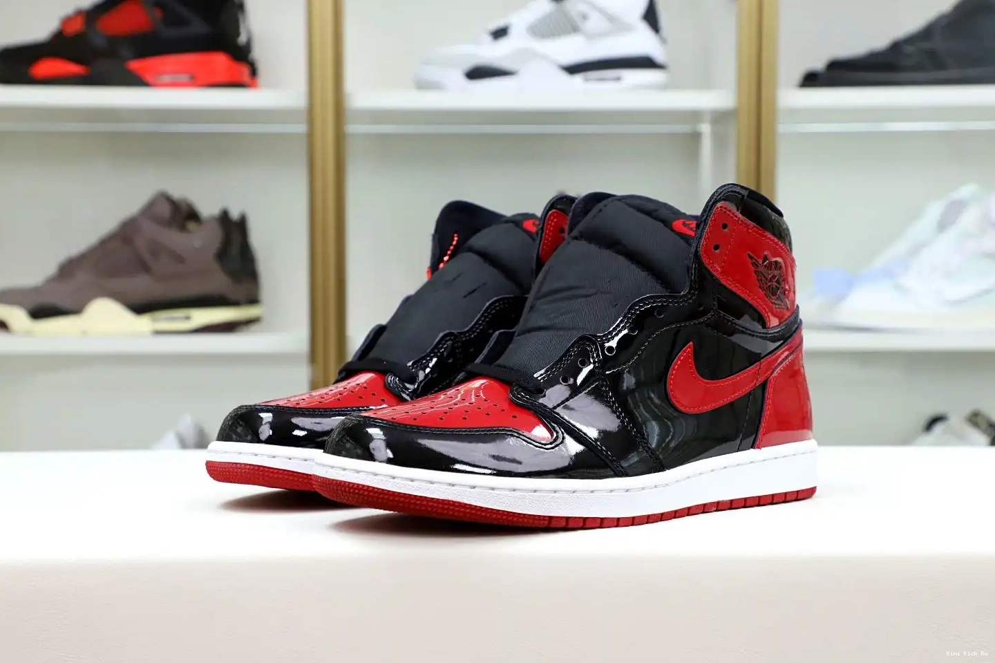 PATENT JORDAN AIR 1 HIGH OG Kimikick BRED 0801